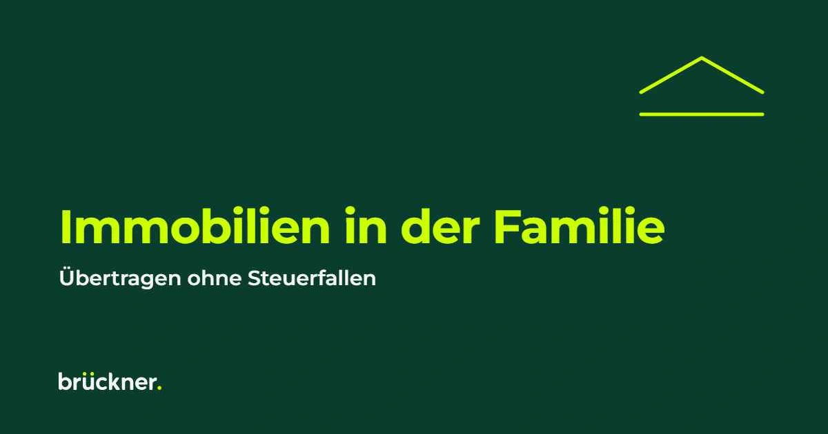 Illustration zum Beitrag Immobilien an Kinder übertragen. So geht es steuerlich klug